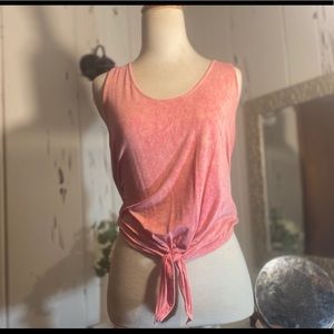 super soft front knot shirt from American eagle!